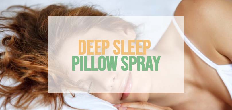 Dormire con un cuscino spray per il sonno profondo