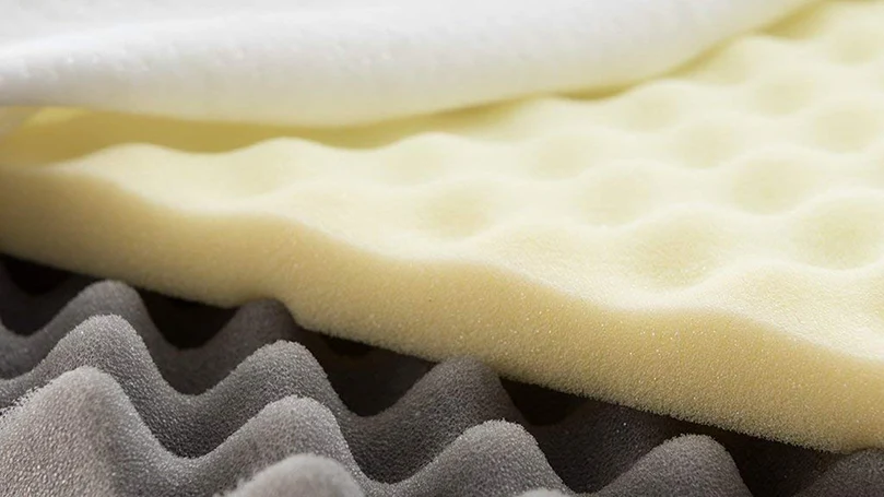 la struttura interna del topper per materasso in memory foam vesgantti