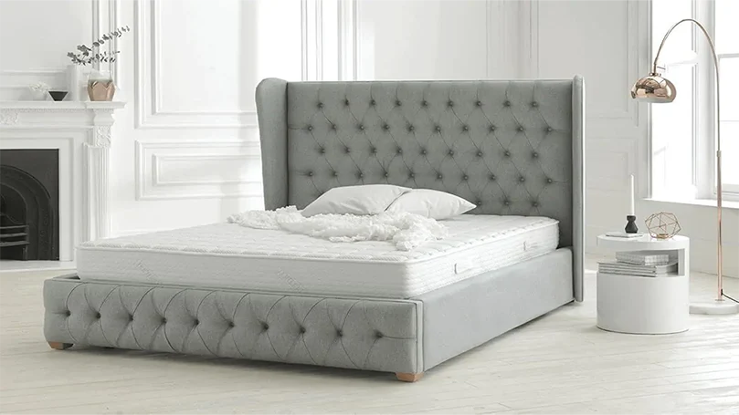 Materasso Dormeo Memory Fresh su rete da letto