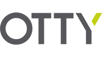 un piccolo logo del marchio OTTY
