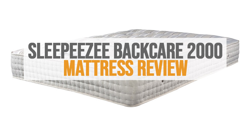 Immagine in primo piano della recensione del materasso Sleepeezee Backcare Ultimate 2000 Pocket.