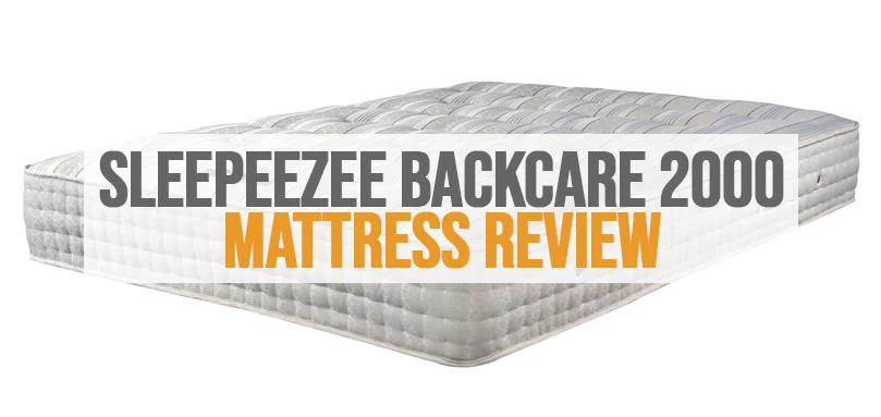 Immagine in evidenza della recensione del materasso Sleepeezee Backcare Ultimate 2000 Pocket.