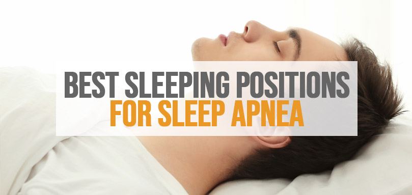 Immagine in primo piano delle migliori posizioni per dormire in caso di apnea notturna.