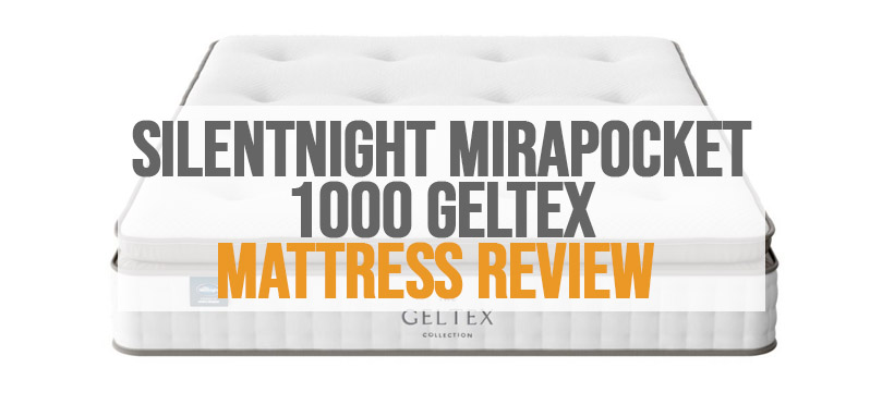 Immagine in evidenza della recensione del materasso Silentnight Mirapocket 1000 Geltex.