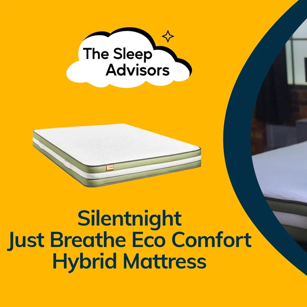 featured image for Recensione materasso ibrido Silentnight Just Breathe Eco Comfort