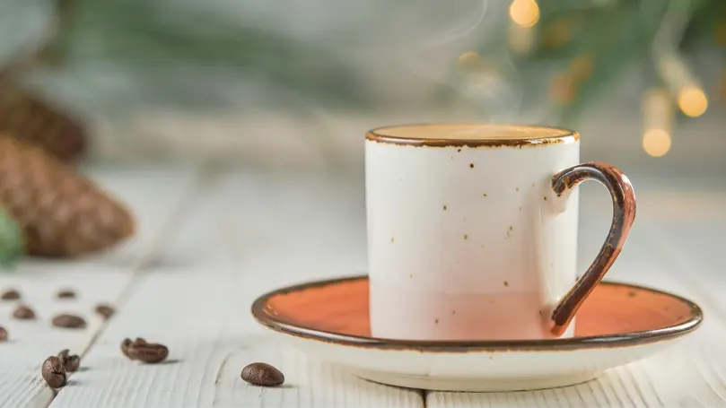 L'immagine di una tazza di caffè