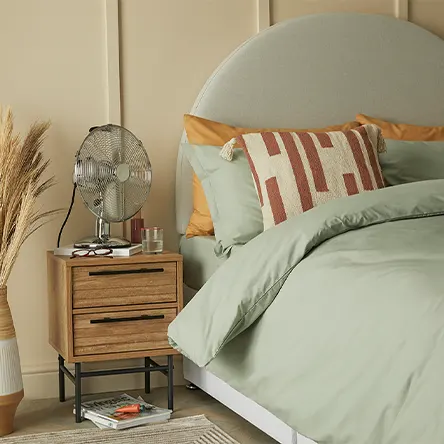 Camera da letto in stile scandinavo di Dunelm