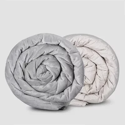 Un'immagine del prodotto Kuddly Therapeutic Weighted Blanket Set.