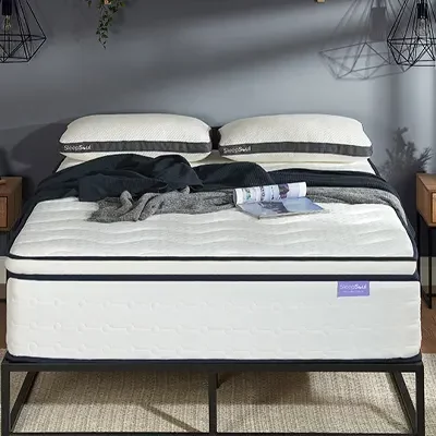 Immagine del prodotto di SleepSoul Space 2000 Pocket Memory Pillow Top Mattress.